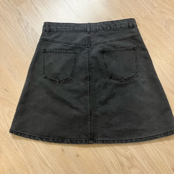 GUC Noisy May Size Large Denim Skate Skirt - Picture 2 of 6